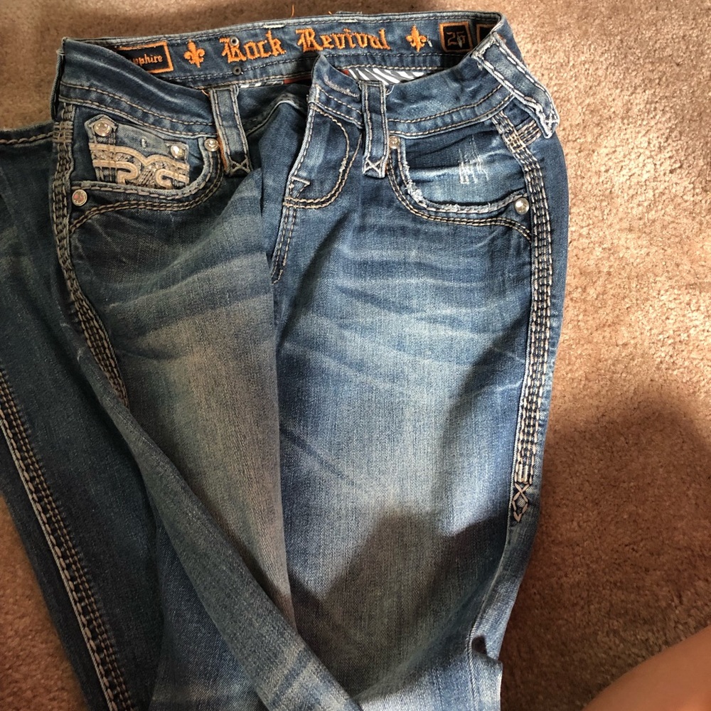 Rock revival jeans